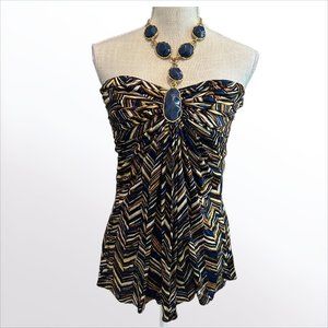 Women's Multi-Color Sky Halter Top